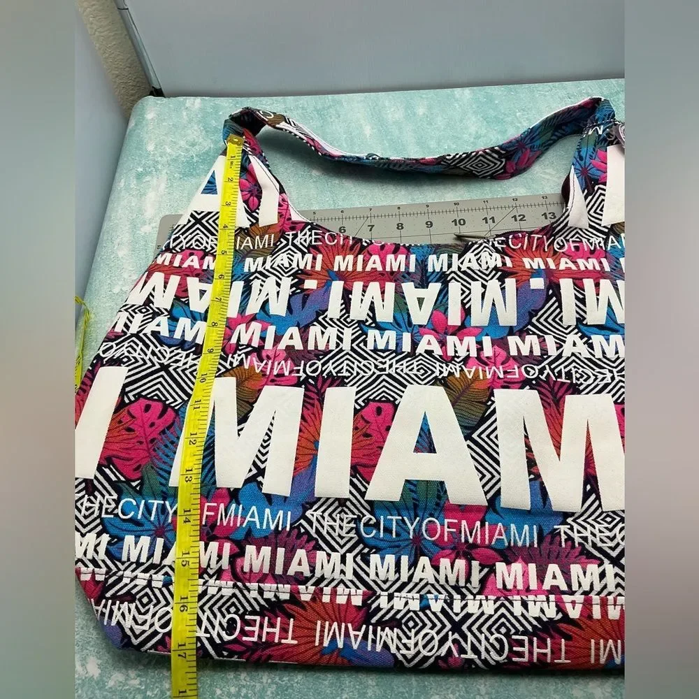 ROBIN RUTH‎ Colorful Miami Print Women's Bag